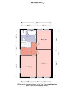 Floorplan - het Waterland 62, 8302 XD Emmeloord